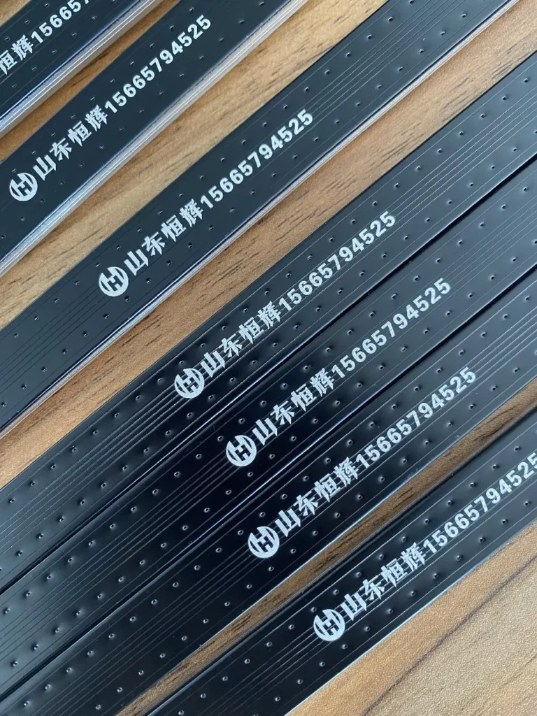 Customized LOGO warm edge strip
