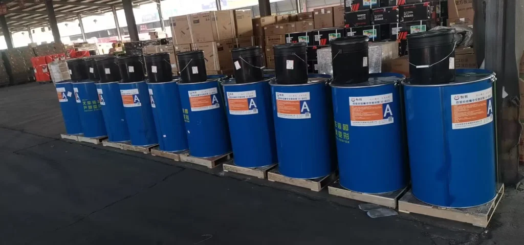 Real photo of hollow glue shipment
